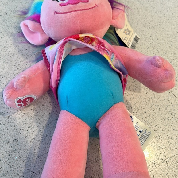 Build A Bear Dreamworks Trolls World Tour Poppy Rainbow Hair Working Song - Picture 8 of 8